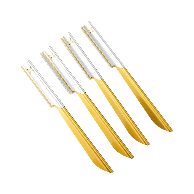 Бритва-триммер для бровей и лица с противоскользящей ручкой