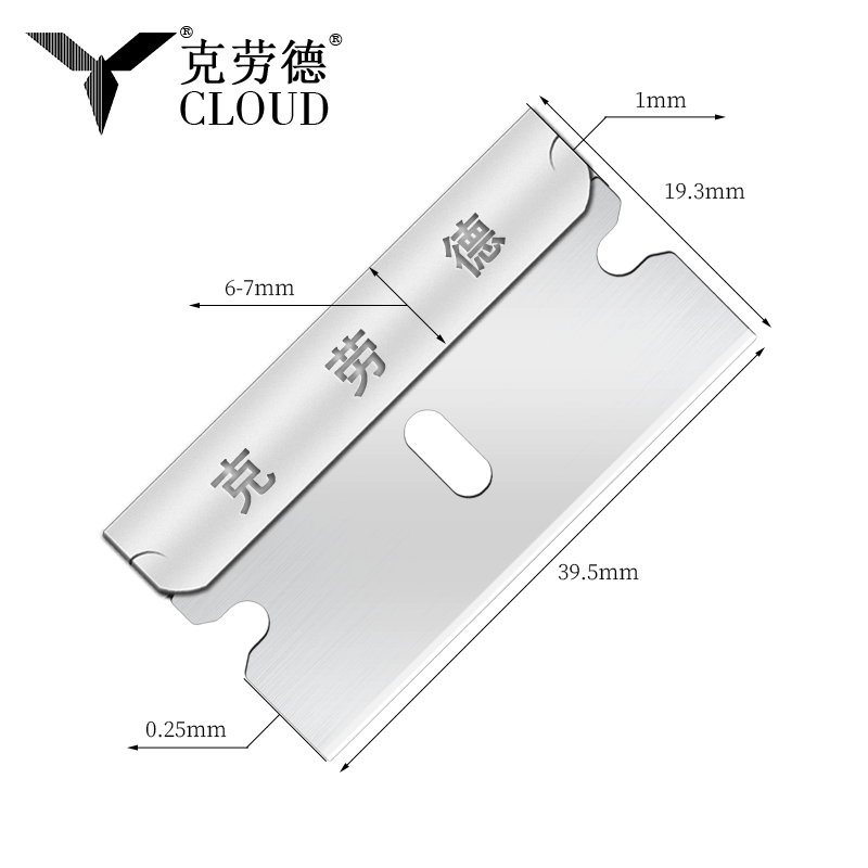 Многоцелевые безопасные лезвия с одной кромкой