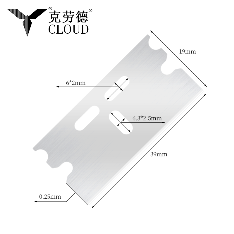 Многоцелевые безопасные лезвия с одной кромкой