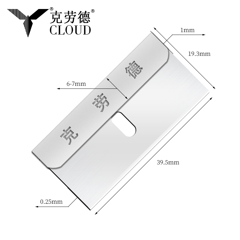 Многоцелевые безопасные лезвия с одной кромкой