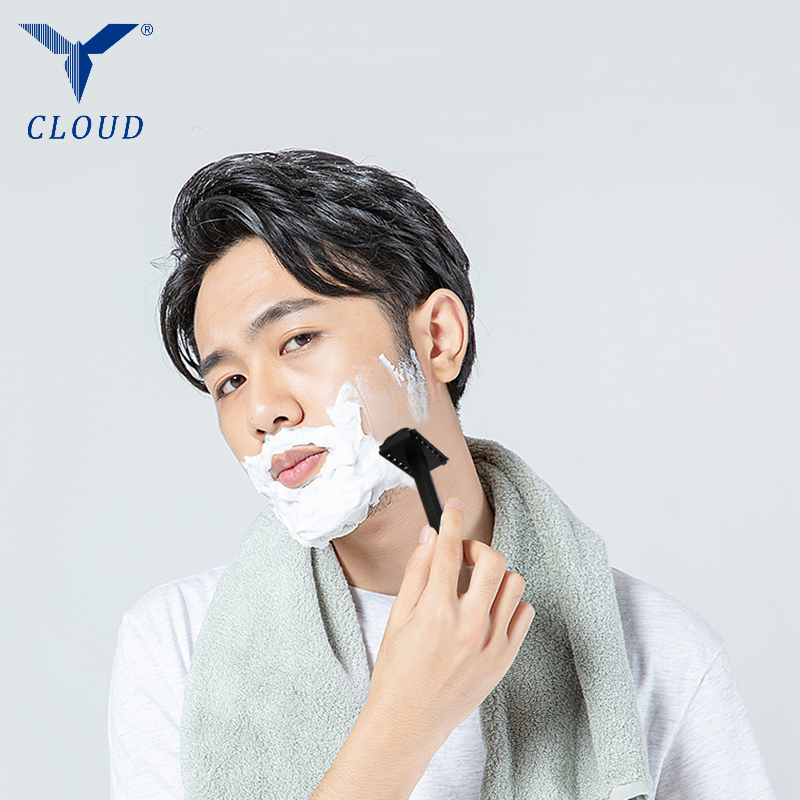 Дорожная портативная пластиковая Т-образная бритва с 74 лезвиями