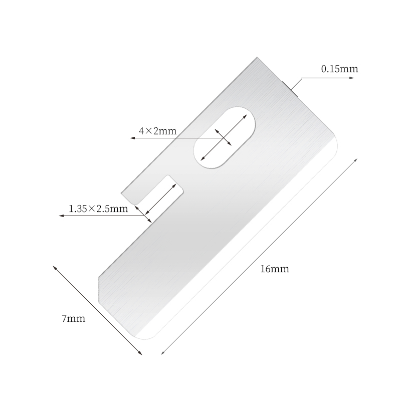 Прецизионные острые лезвия ножа для формирования бровей из нержавеющей стали