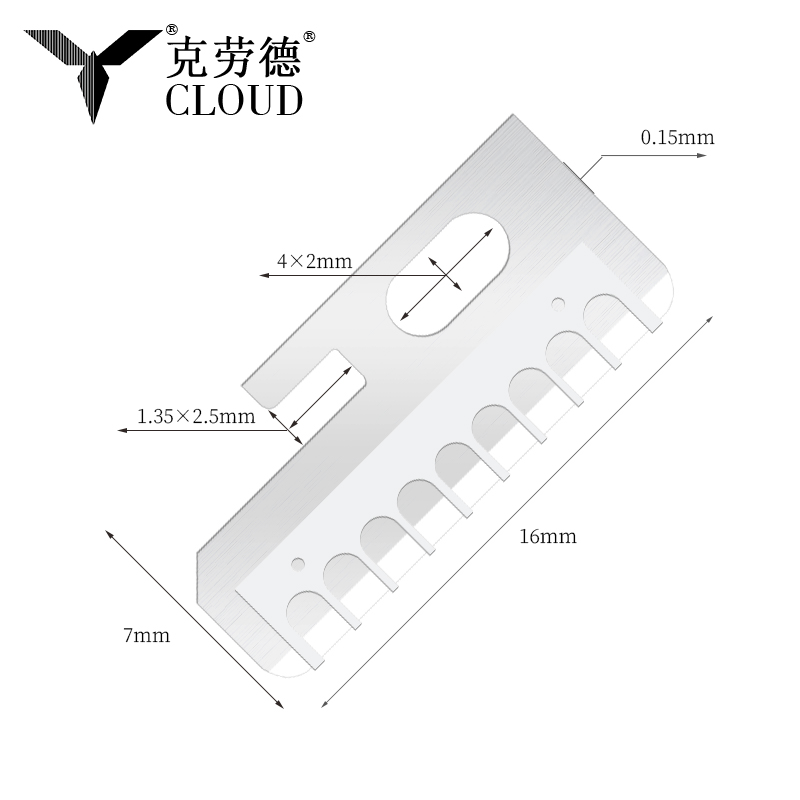 Прецизионные острые лезвия ножа для формирования бровей из нержавеющей стали