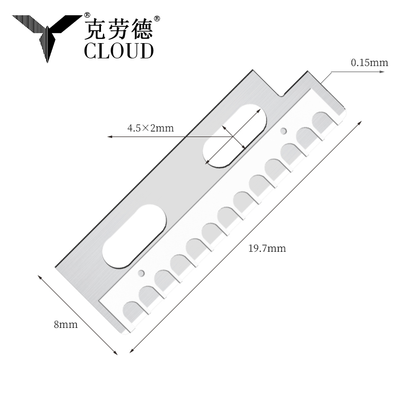 Прецизионные острые лезвия ножа для формирования бровей из нержавеющей стали