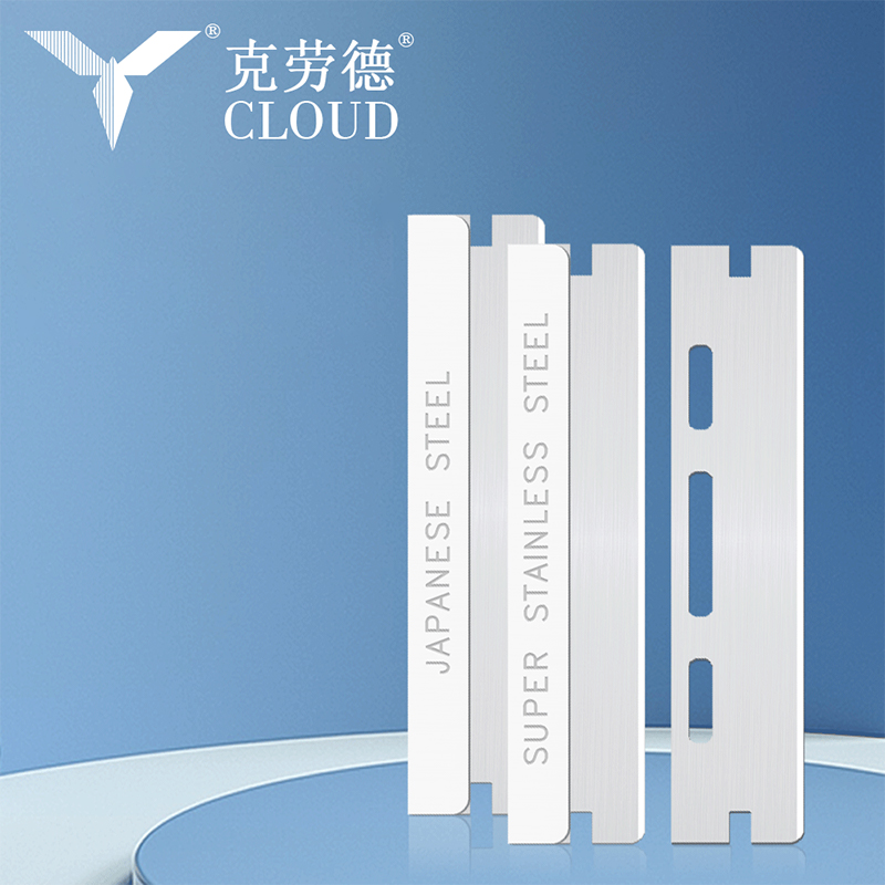 Лезвия для бритв с односторонним гофрированием