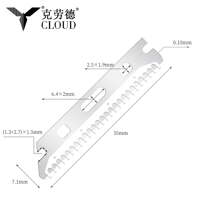 Многоразовые многоразовые лезвия для бровей из нержавеющей стали